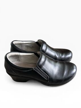 Alegria Eryn Professional Shoe Wedge Black Leather Size EU 38, US 8 - 8.5